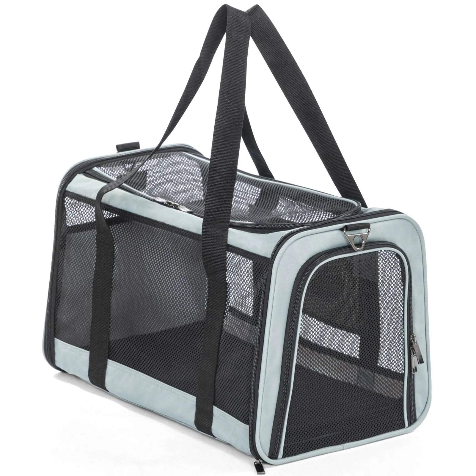 PETSFIT Large Capacity Lightweight Washable Soft-Sided Pet Travel Carrier