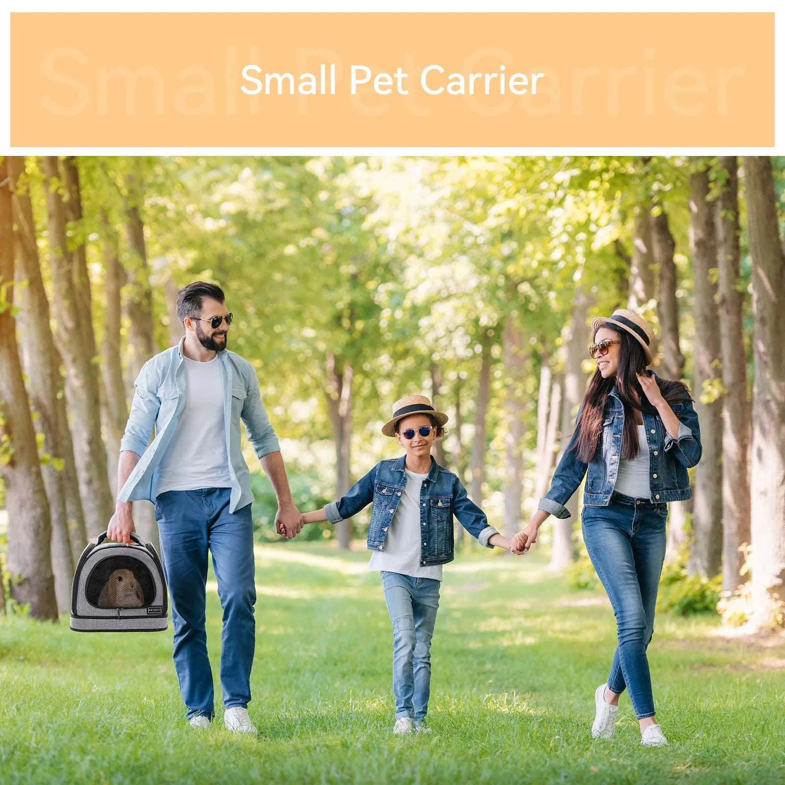 PETSFIT Soft Sided Small Dog Kennel & Cat Kennel