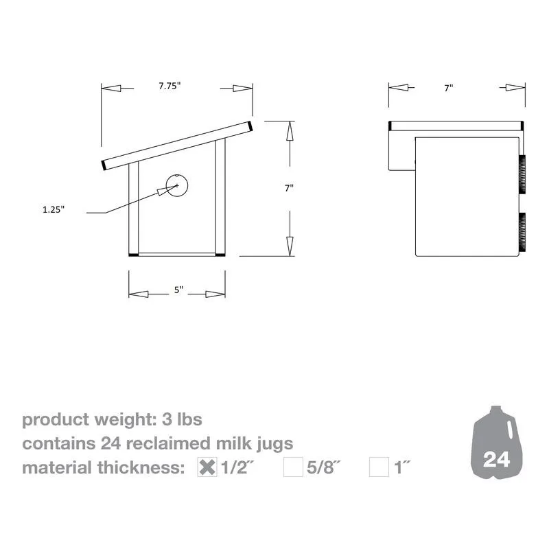 Pitch Birdhouse