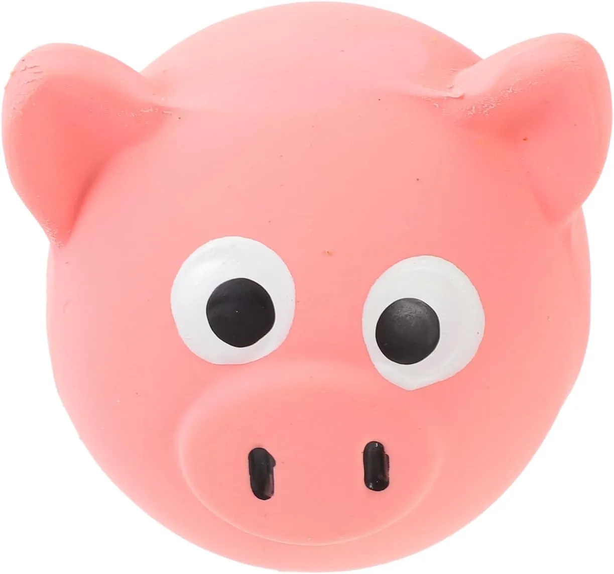 POPETPOP Squeak Dog Toy, Latex Cute Pig Toy for Dog Chew Toys, Funny Pet Interactive Toy, Dog Squeaky Toys for Small Pet Puppies Indoor Outdoor Biting Chasing Games