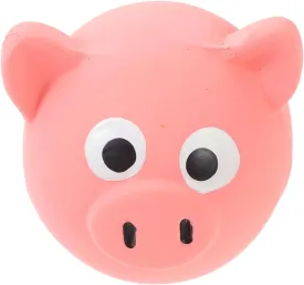 POPETPOP Squeak Dog Toy, Latex Cute Pig Toy for Dog Chew Toys, Funny Pet Interactive Toy, Dog Squeaky Toys for Small Pet Puppies Indoor Outdoor Biting Chasing Games