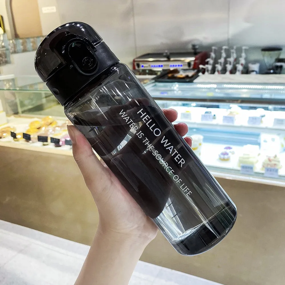 Portable 780ml Plastic Water Bottle - Ideal for Tea