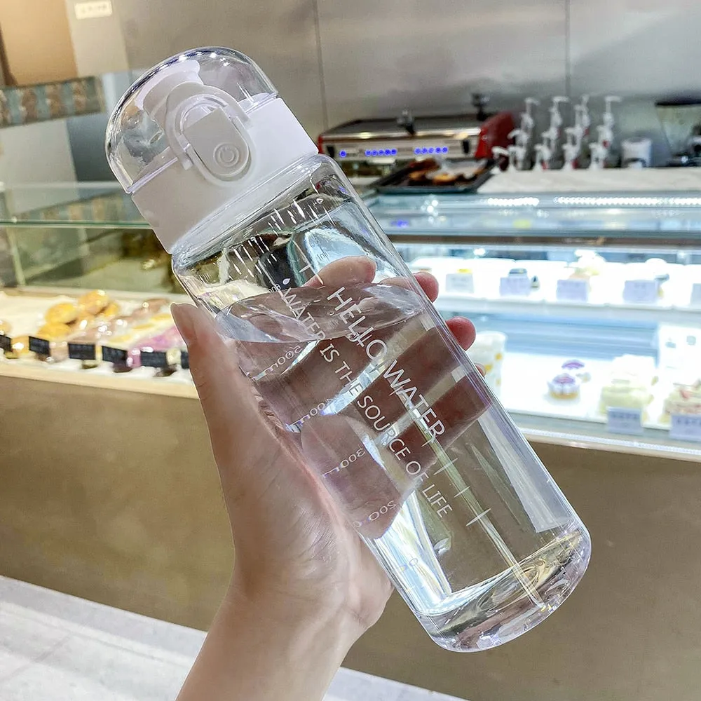 Portable 780ml Plastic Water Bottle - Ideal for Tea