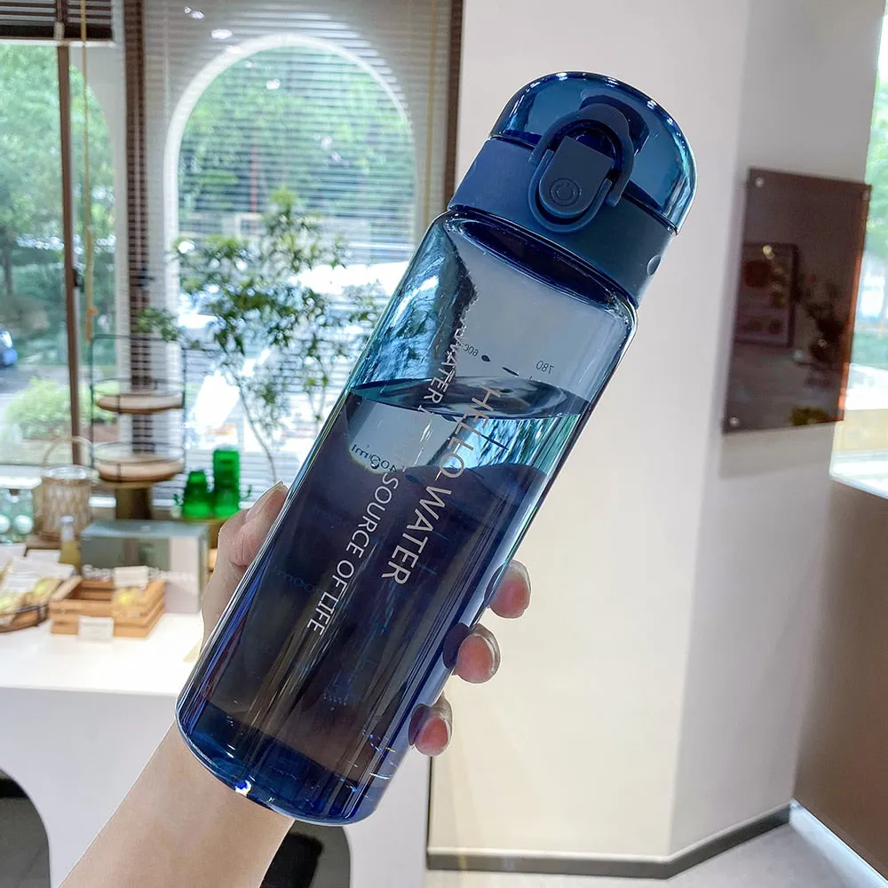 Portable 780ml Plastic Water Bottle - Ideal for Tea