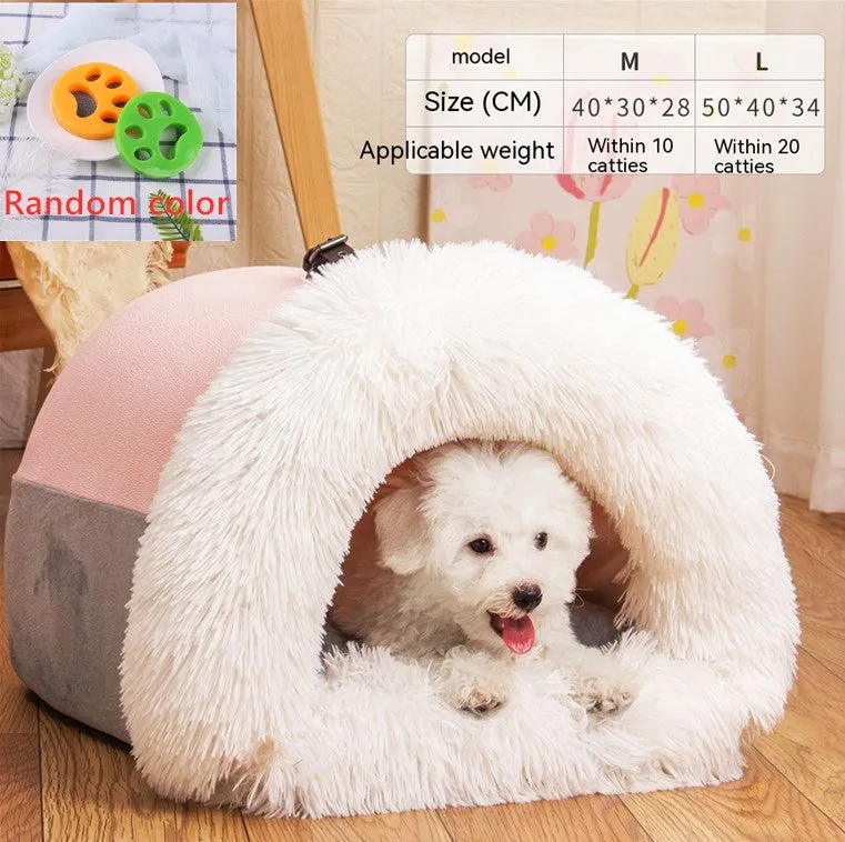 Portable and Comfortable Pet House Villa