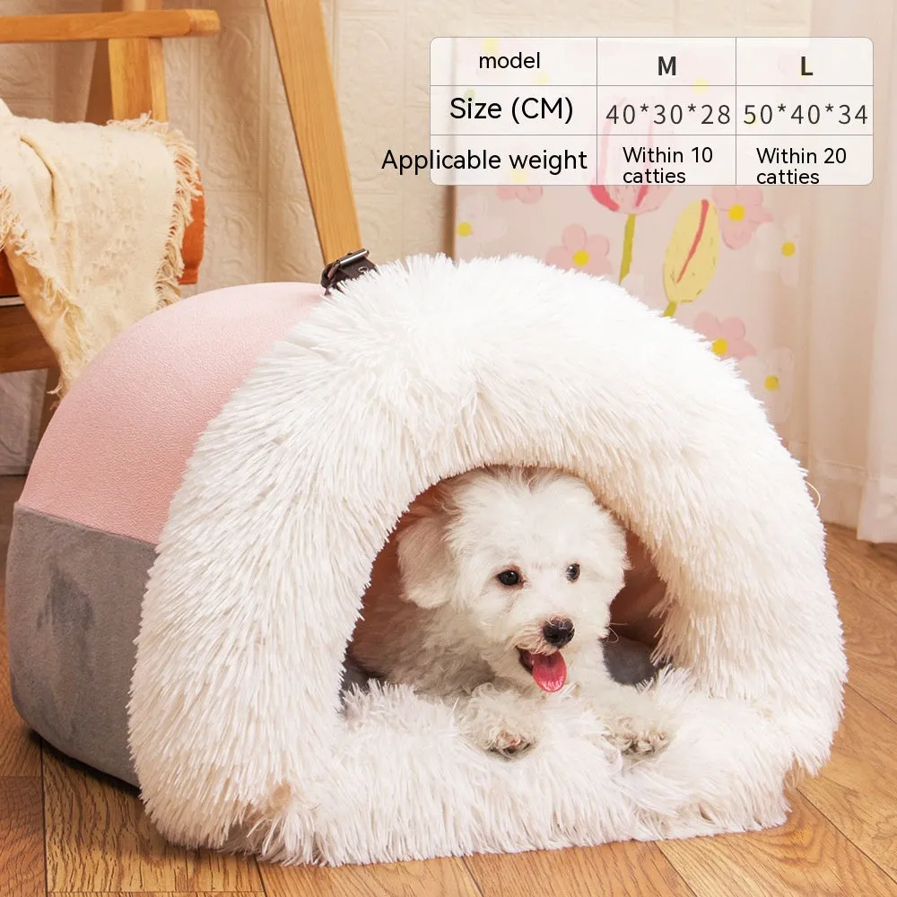 Portable and Comfortable Pet House Villa