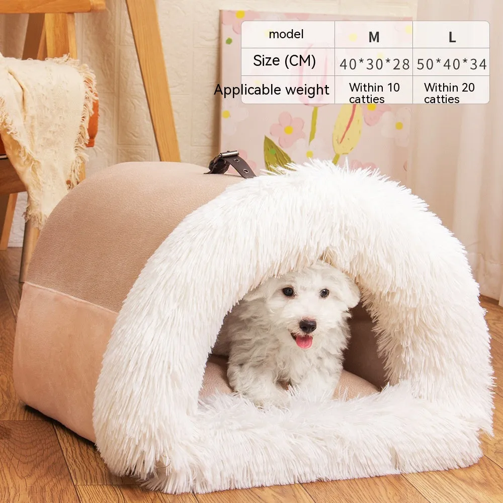 Portable and Comfortable Pet House Villa