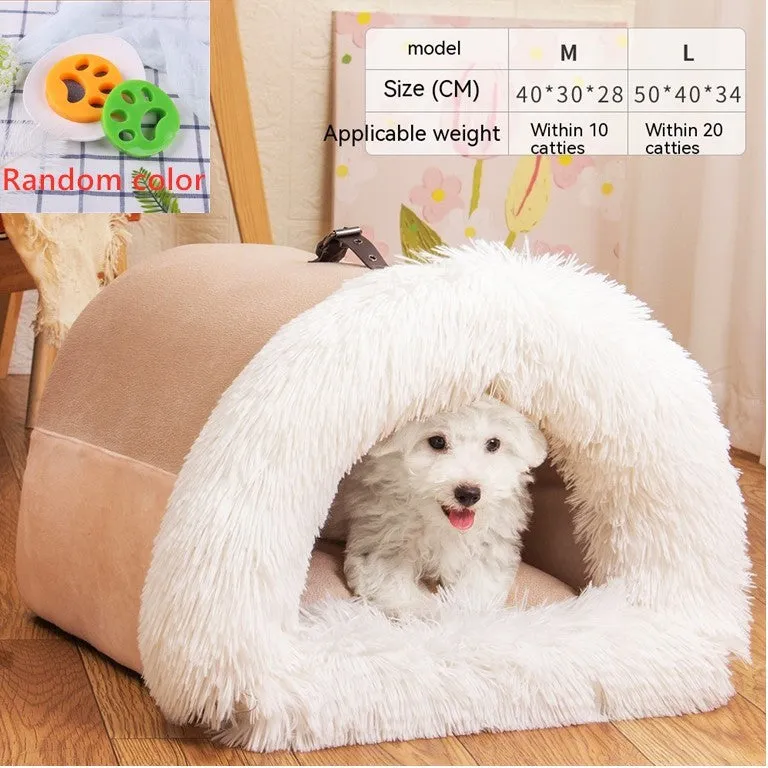 Portable and Comfortable Pet House Villa
