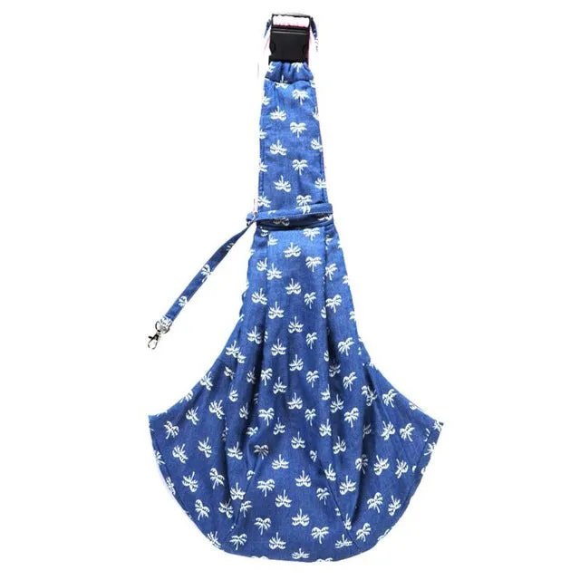 Sidiou Group Single Shoulder Pet Backpack Crossbody Bag Breathable Outdoor Portable Pet Carrier
