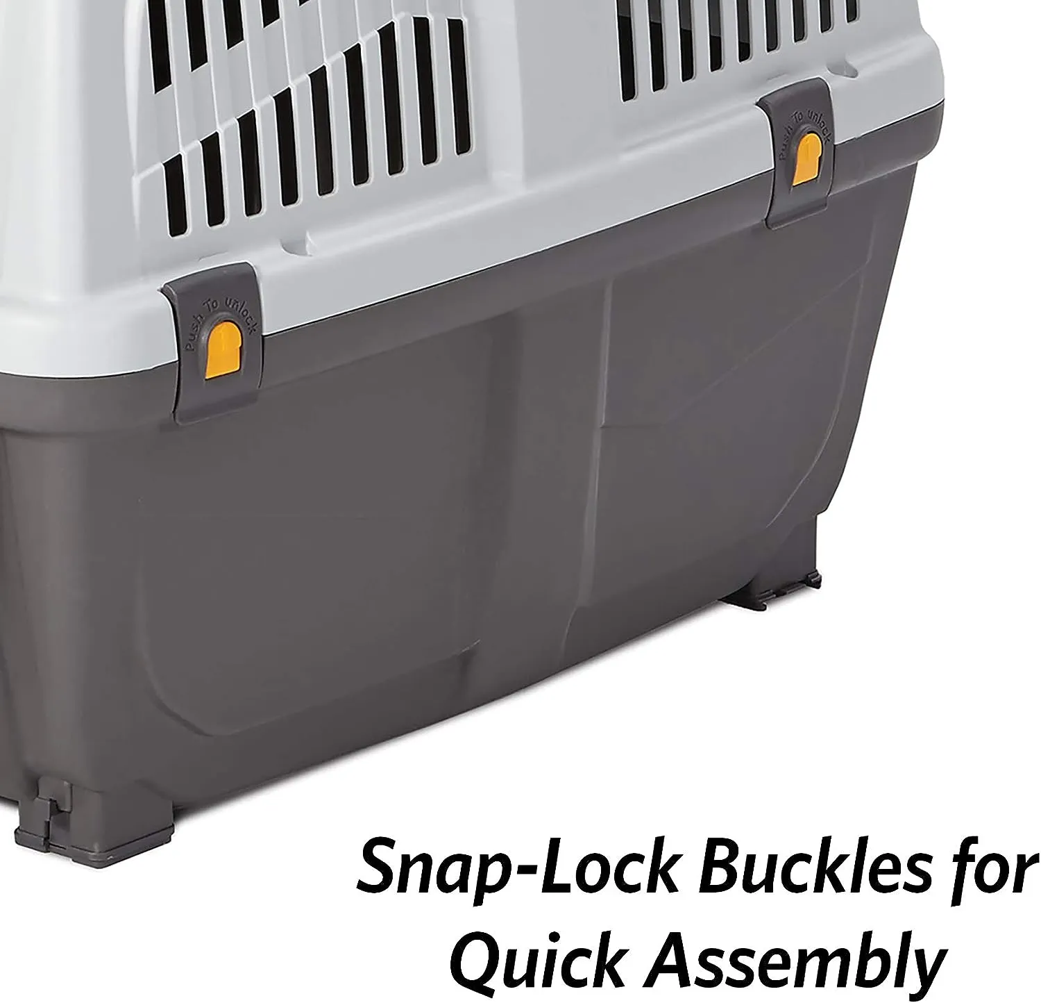 SKUDO PLASTIC CARRIER FOR LARGER DOGS