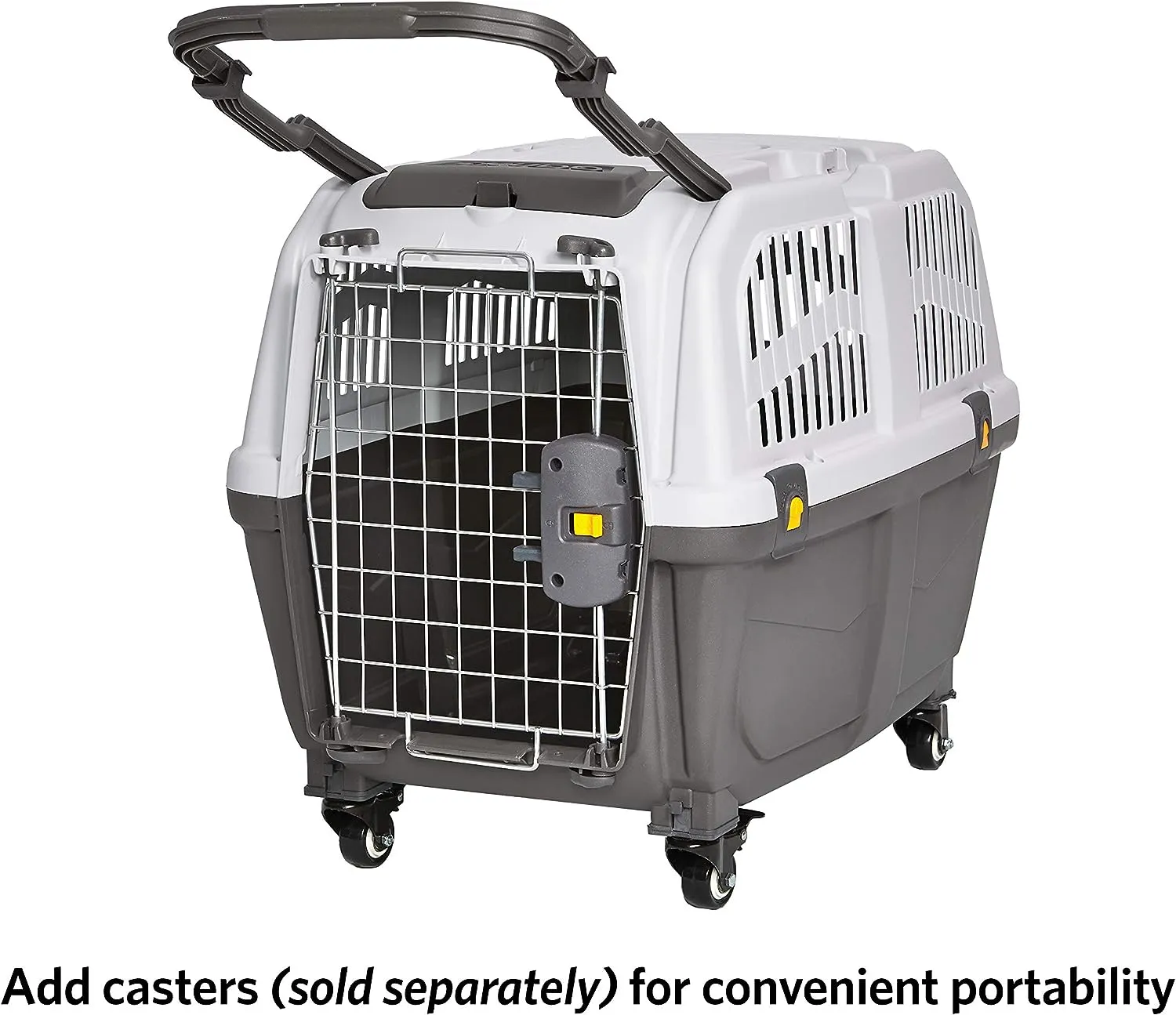 SKUDO PLASTIC CARRIER FOR LARGER DOGS