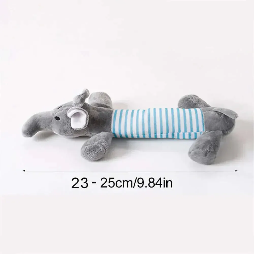 Squeakers Toy Durable Stuffingless Plush Squeaky Dog Chew
