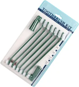 SUPVOX Pet Toothbrush Set Dog Care Kit Soft Bristles Finger Brush Ergonomic Handle for Pets