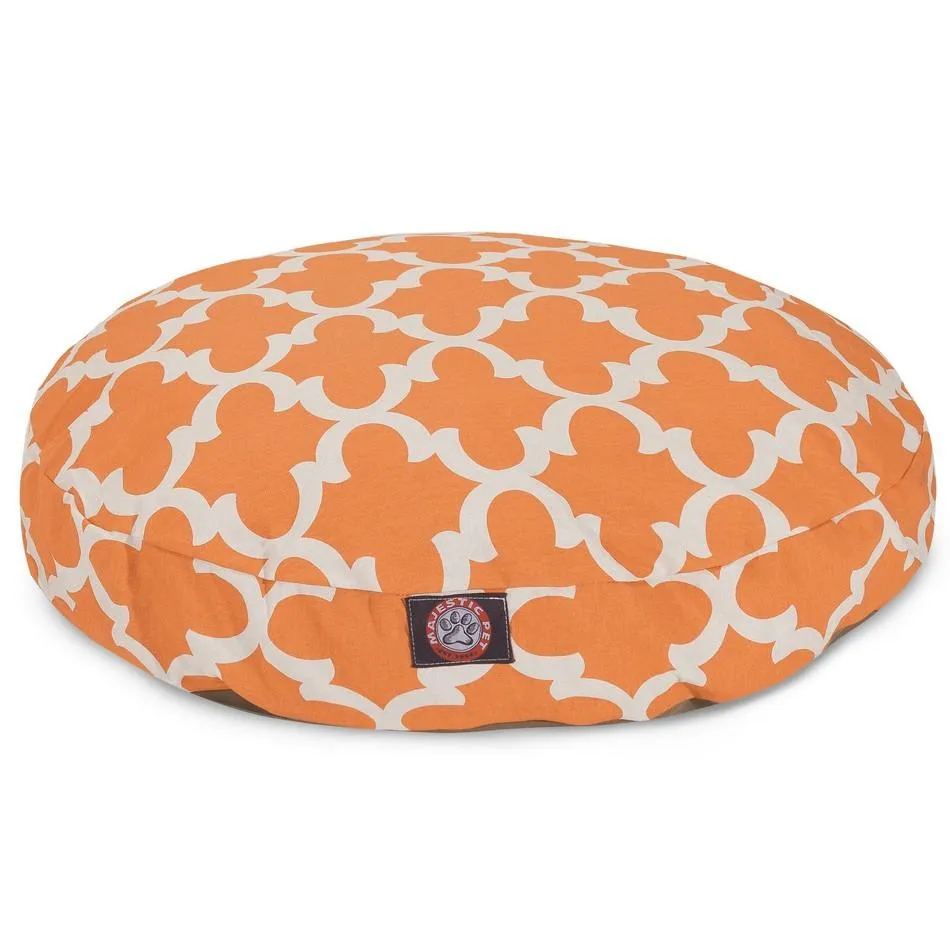 Trellis Round Dog Bed