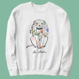 Unisex Le Chien Sweatshirt