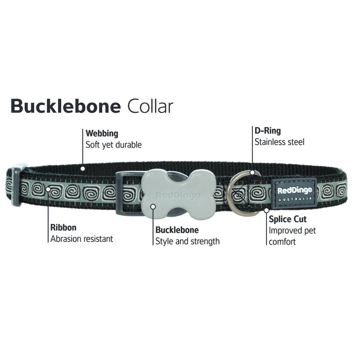 US Flag Dog Collar